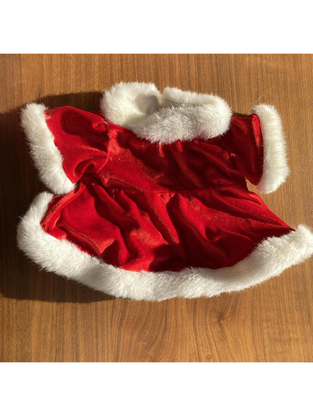 Build A Bear Red Velvet Christmas Dress Teddy Bear Dress